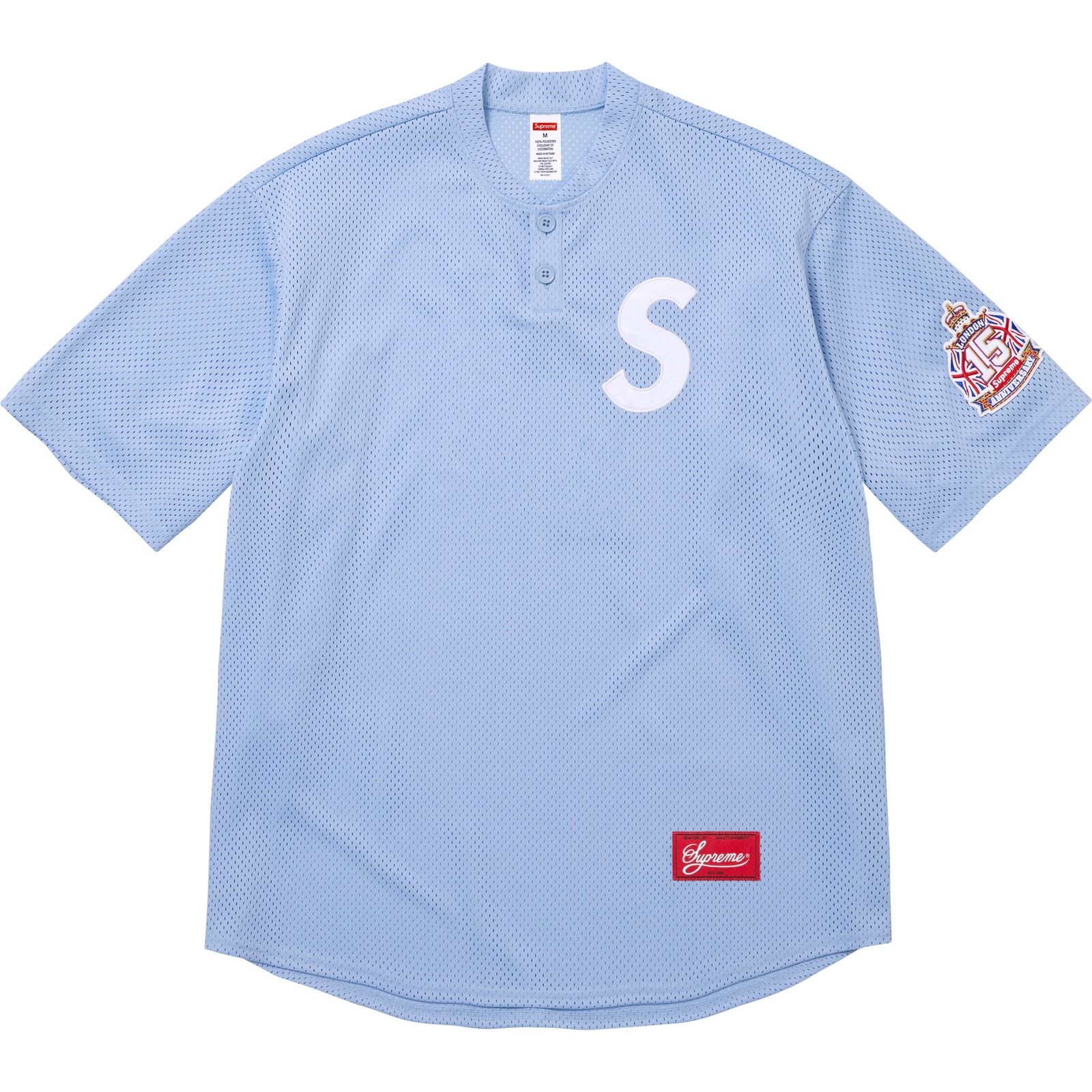 Shop S Logo Baseball Henley