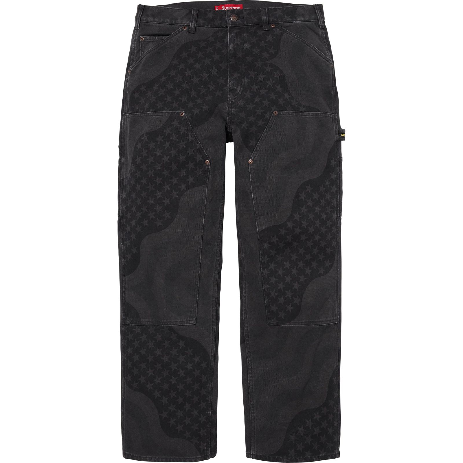 Flag Double Knee Painter Pant