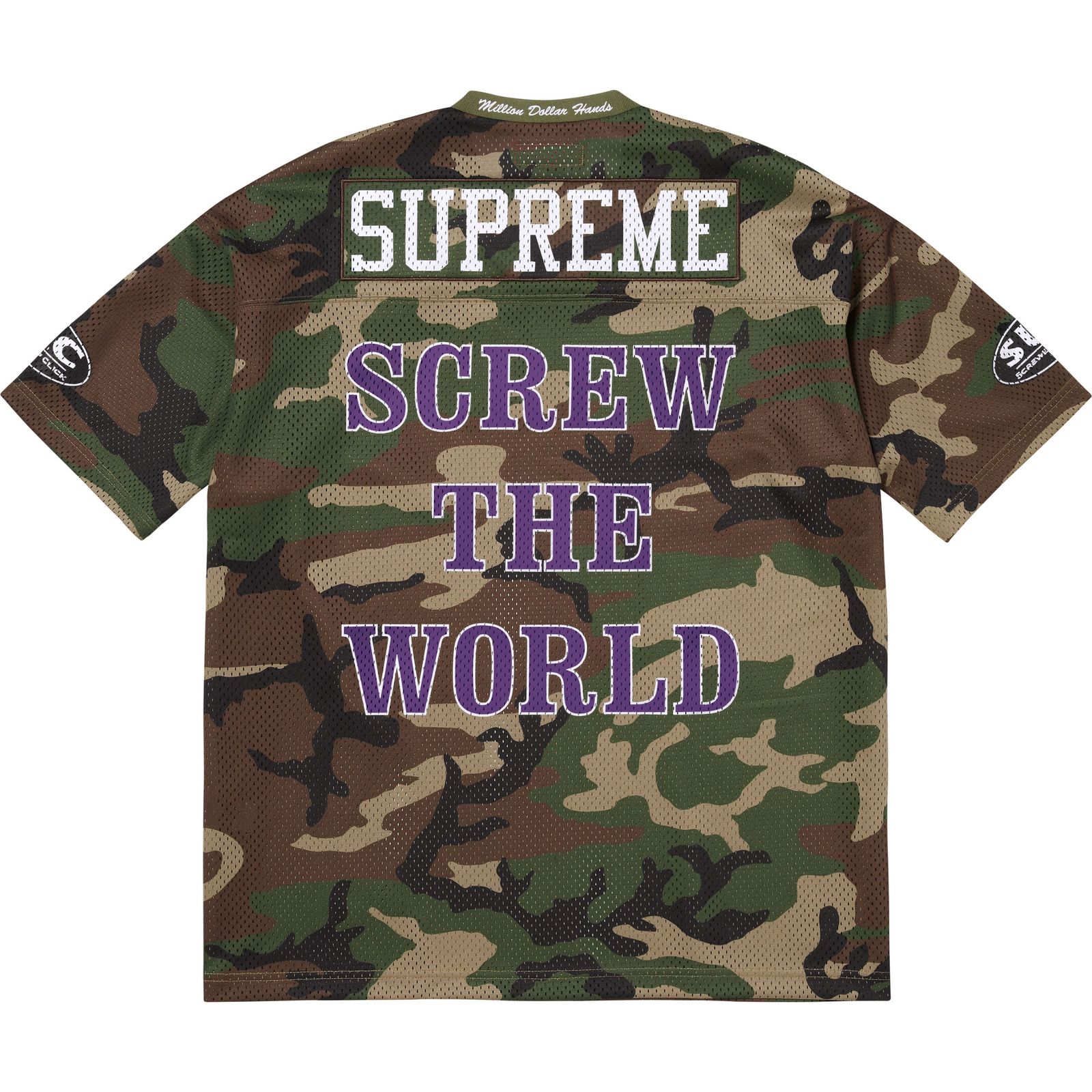 Supreme/DJ Screw Football Jersey