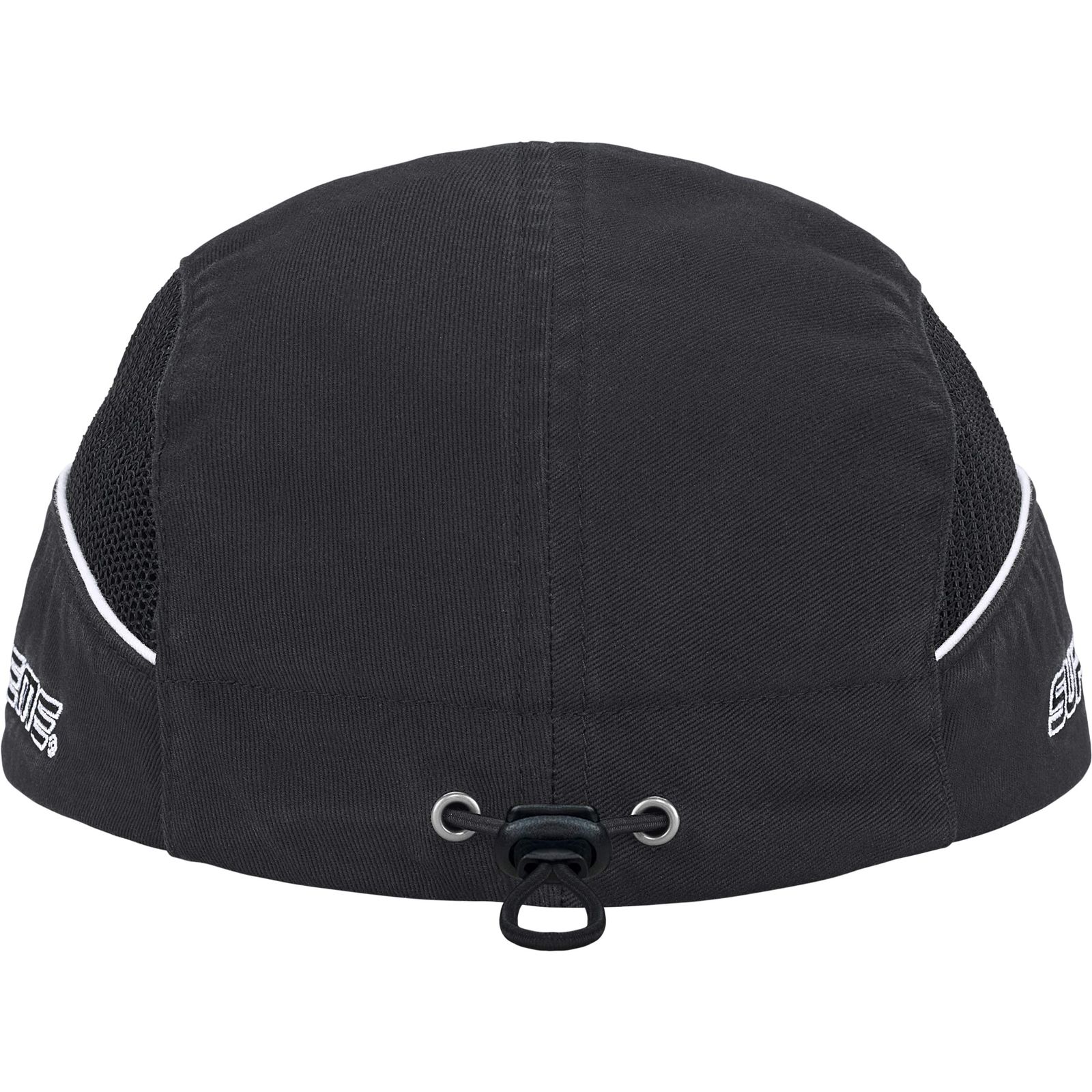 Side Mesh Piping Camp Cap