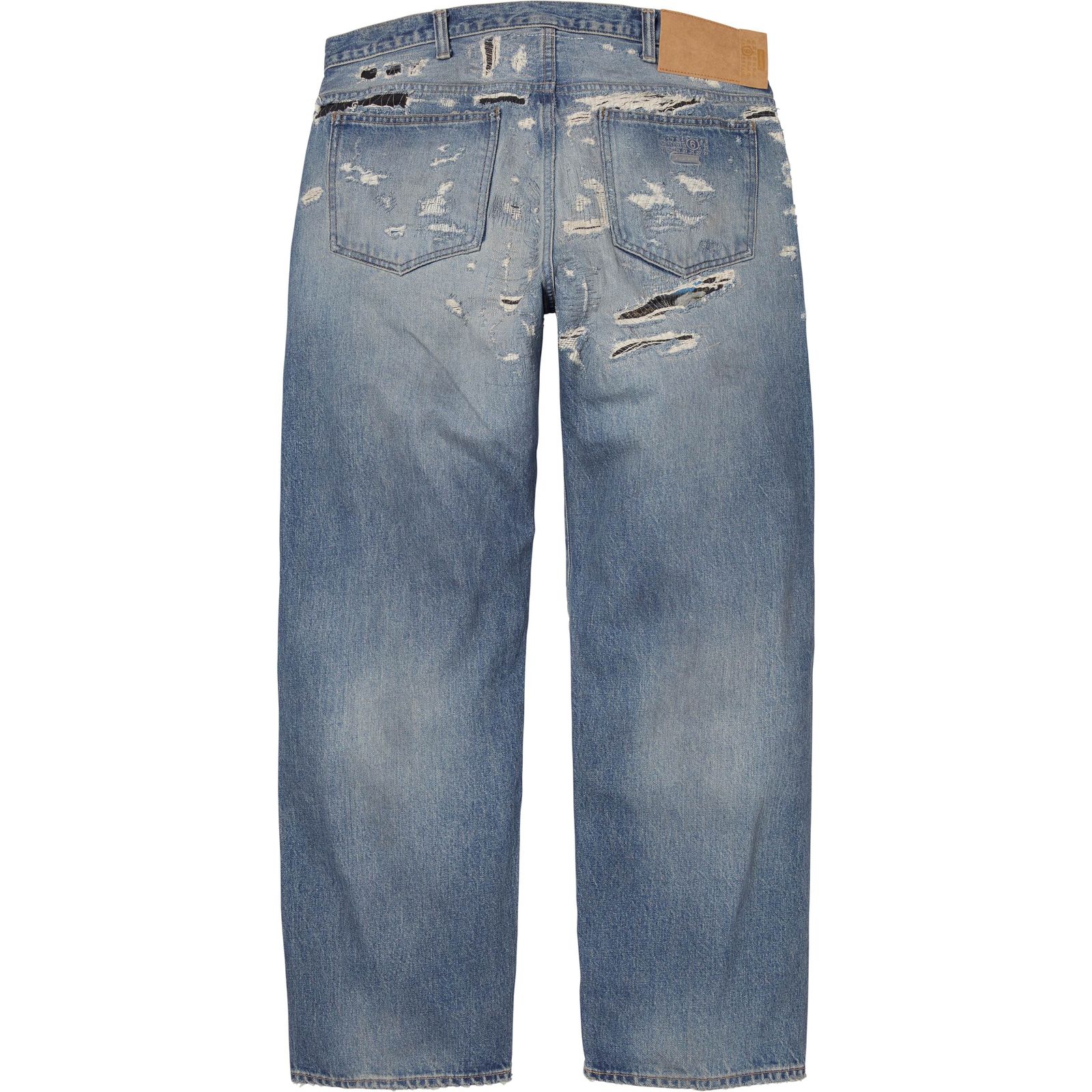 Supreme®/MM6 Maison Margiela Distressed Loose Fit Selvedge Jean