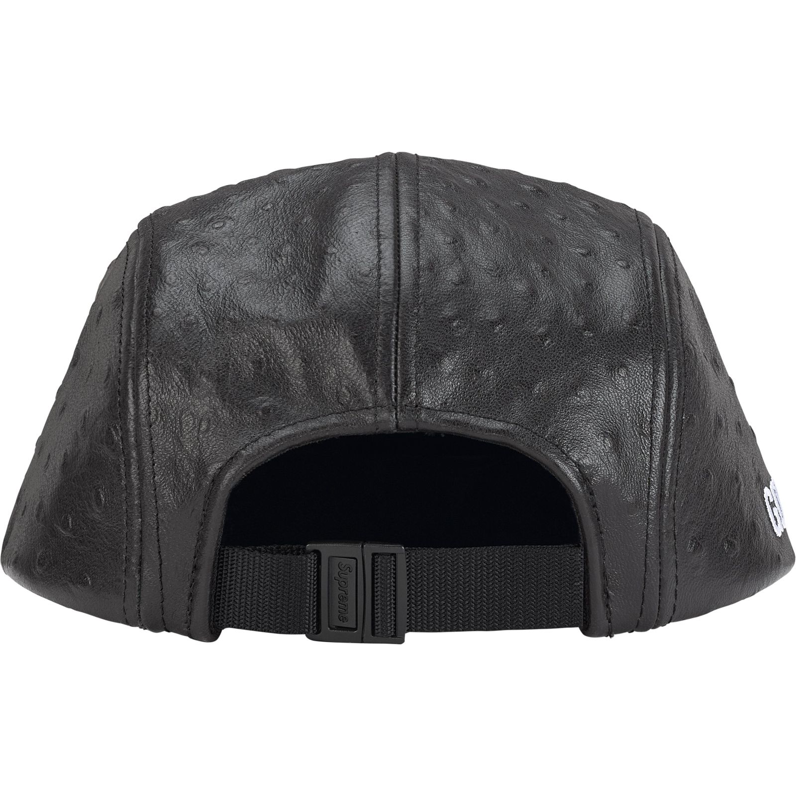 Ostrich Embossed Leather GORE-TEX Camp Cap