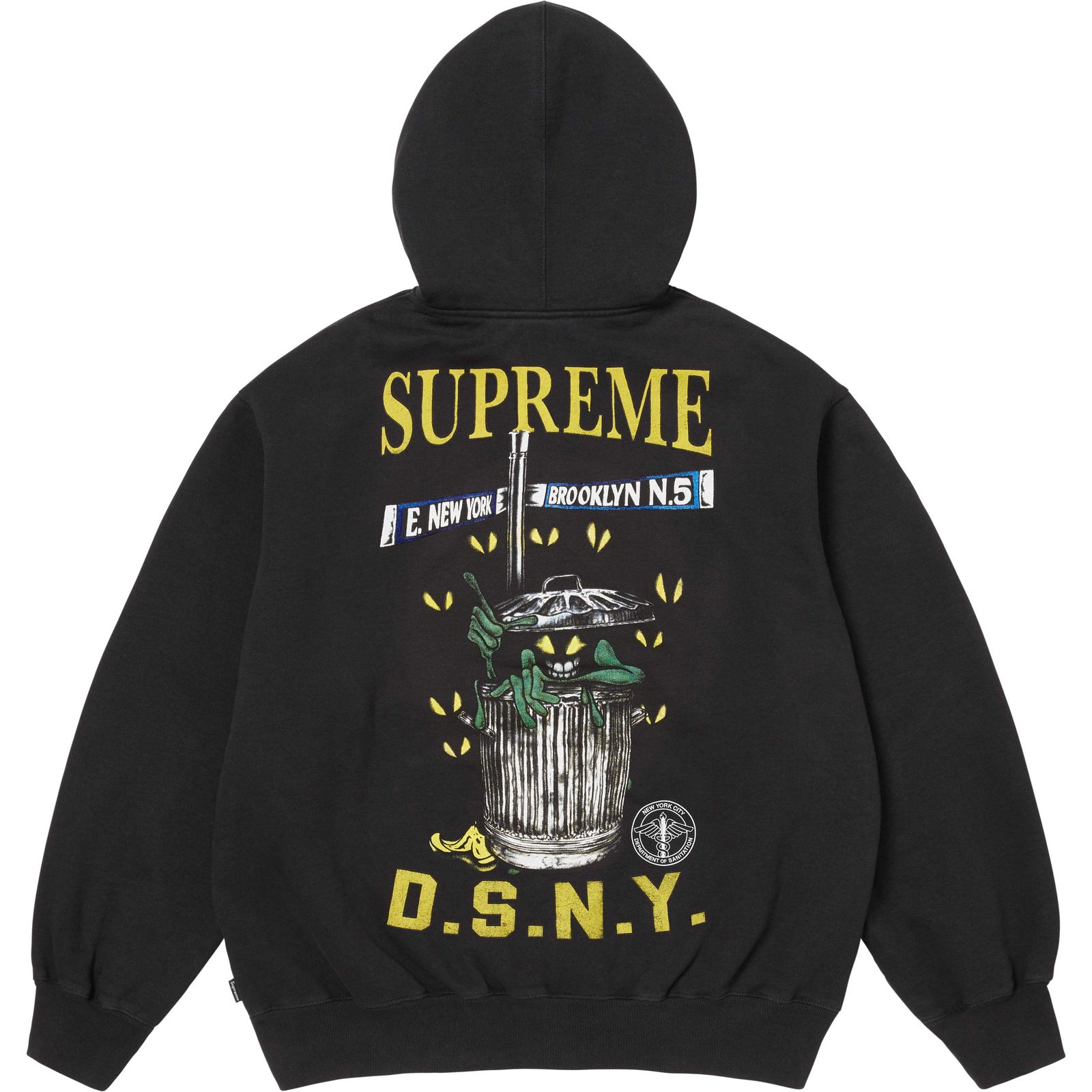 Supreme/DSNY Zip Up Hooded Sweatshirt
