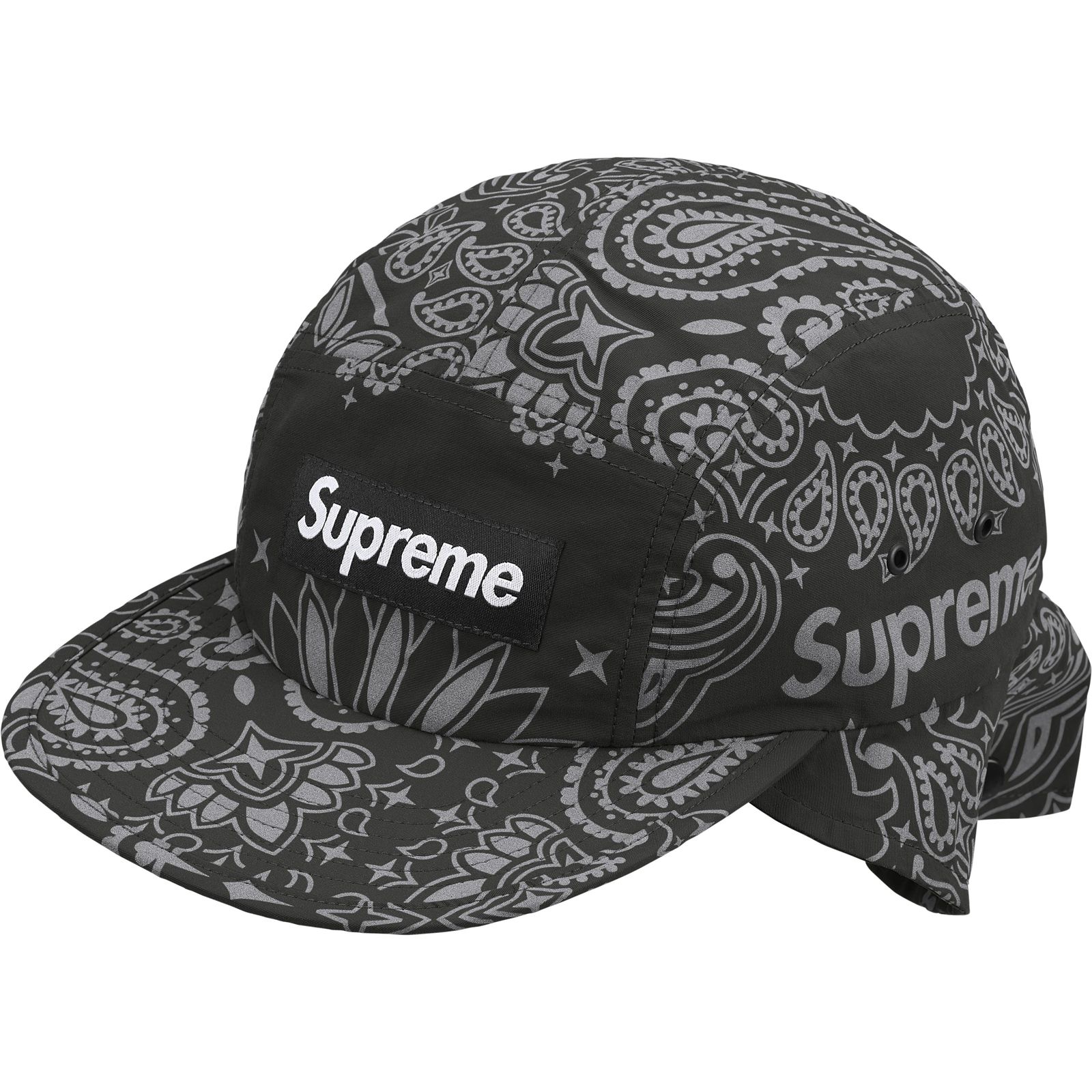 Reflective Bandana Sunshield Camp Cap