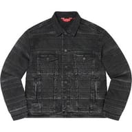 Layered Denim Trucker Jacket