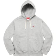 Small Box Drawcord Zip Up <br>Hooded Sweatshirt