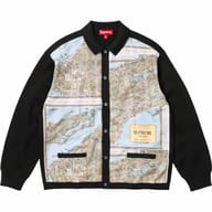 Silk Map Cardigan