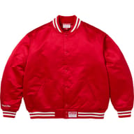 Supreme®/Mitchell & Ness Satin Varsity Jacket