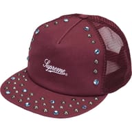 Supreme®/b.b. Simon Studded Canvas Mesh Back 5-Panel