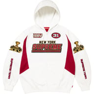 Football Zip Up Hooded Sweatshirt