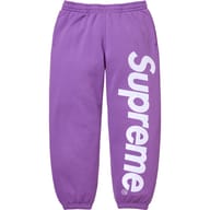 Satin Appliqué Sweatpant