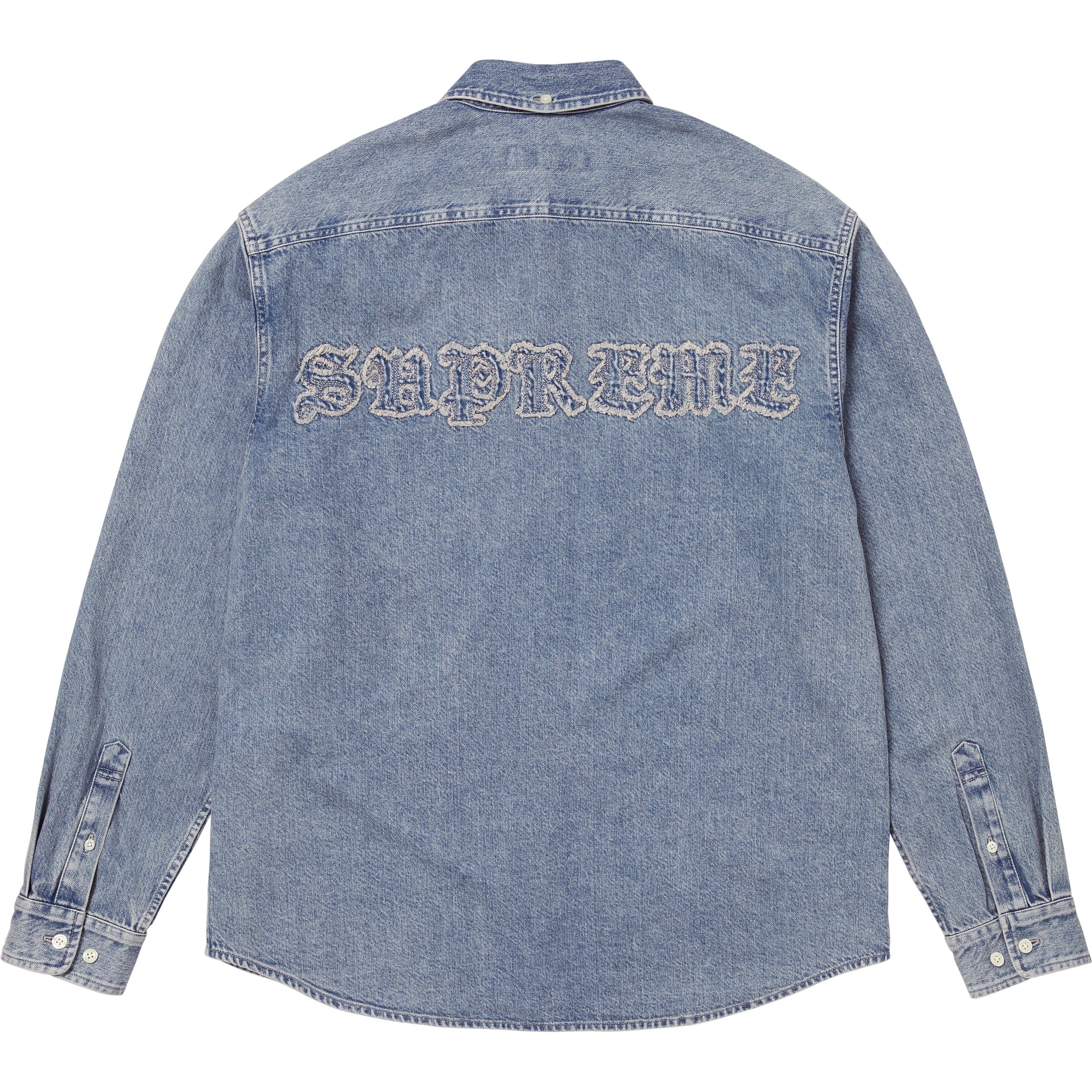 Appliqué Denim Shirt