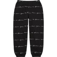 Script Stripe Sweatpant