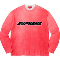 Printed Washed Sweater