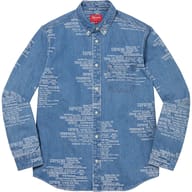 Trademark Jacquard Denim Shirt