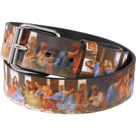 Last Supper Leather Belt