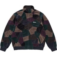 Patchwork Velour Track Jacket