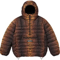 Micro Down Half Zip Hooded Pullover