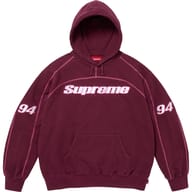Overlock Hooded Sweatshirt