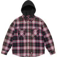 Supreme®/Dickies® Lined Zip Up Hooded Flannel Shirt