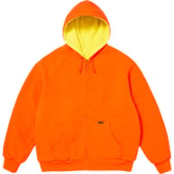 Reversible Work Zip Up Hooded Sweatshirt