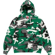 Small Box Zip Up Hooded Sweatshirt