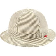 Stripe Mesh Bell Hat