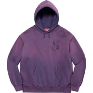 Overdyed S Logo Hooded Sweatshirt