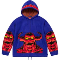 Supreme/Toy Machine Zip Up Hooded Sweater