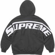 Wrapped Half Zip Hooded Sweatshirt