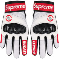 Supreme®/Ducati®/Spidi C1 Leather Gloves