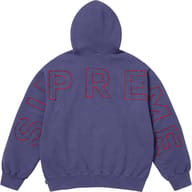 Frayed Hooded Sweatshirt