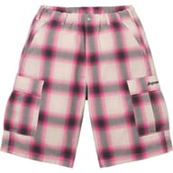 Shadow Plaid Cargo Short