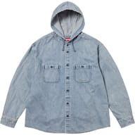 Hooded Denim Shirt