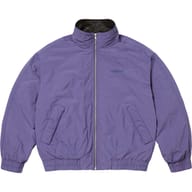 Leather Collar Utility Jacket