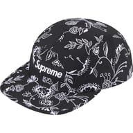 Floral Jacquard Camp Cap