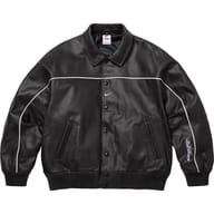 Supreme®/Nike® Leather Varsity Jacket