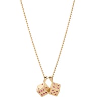 Supreme®/Jacob&Co Dice 14K Gold Pendant