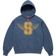 Wings Zip Up Hooded Sweatshirt