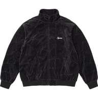 Patchwork Velour Track Jacket