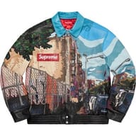 Jeff Hamilton Ridge Street <br>Leather Jacket