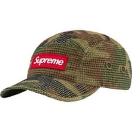 Camo Grid Velvet Camp Cap
