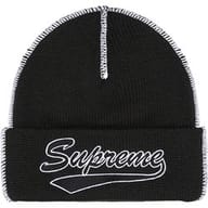 Contrast Stitch Beanie