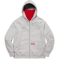 Double Hood Facemask Zip Up Hooded Sweatshirt