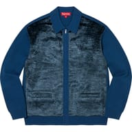 Faux Fur Zip Up Cardigan