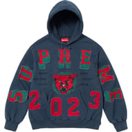 Washed Panther Hooded Sweatshirt
