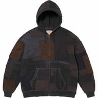 Supreme®/blackmeans Patchwork Zip Up Hooded Sweater