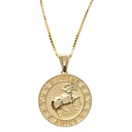 Supreme®/Jacob&Co 14K Gold Zodiac Pendant