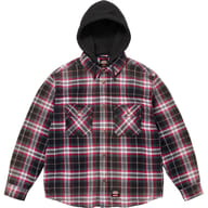 Supreme®/Dickies® Lined Zip Up Hooded Flannel Shirt