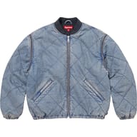Zip-Off Sleeve Quilted Bomber Jacket